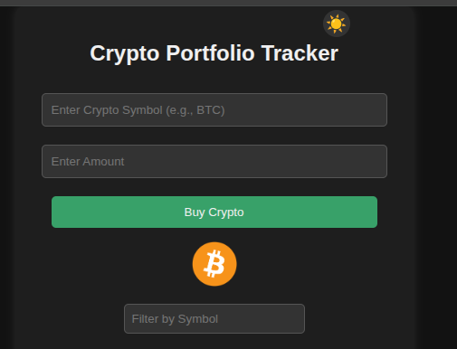 Crypto Portfolio Tracker